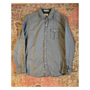 Tommy Bahama Men's Island Modern Fit Button Down Shirts Long Sleeve Gray